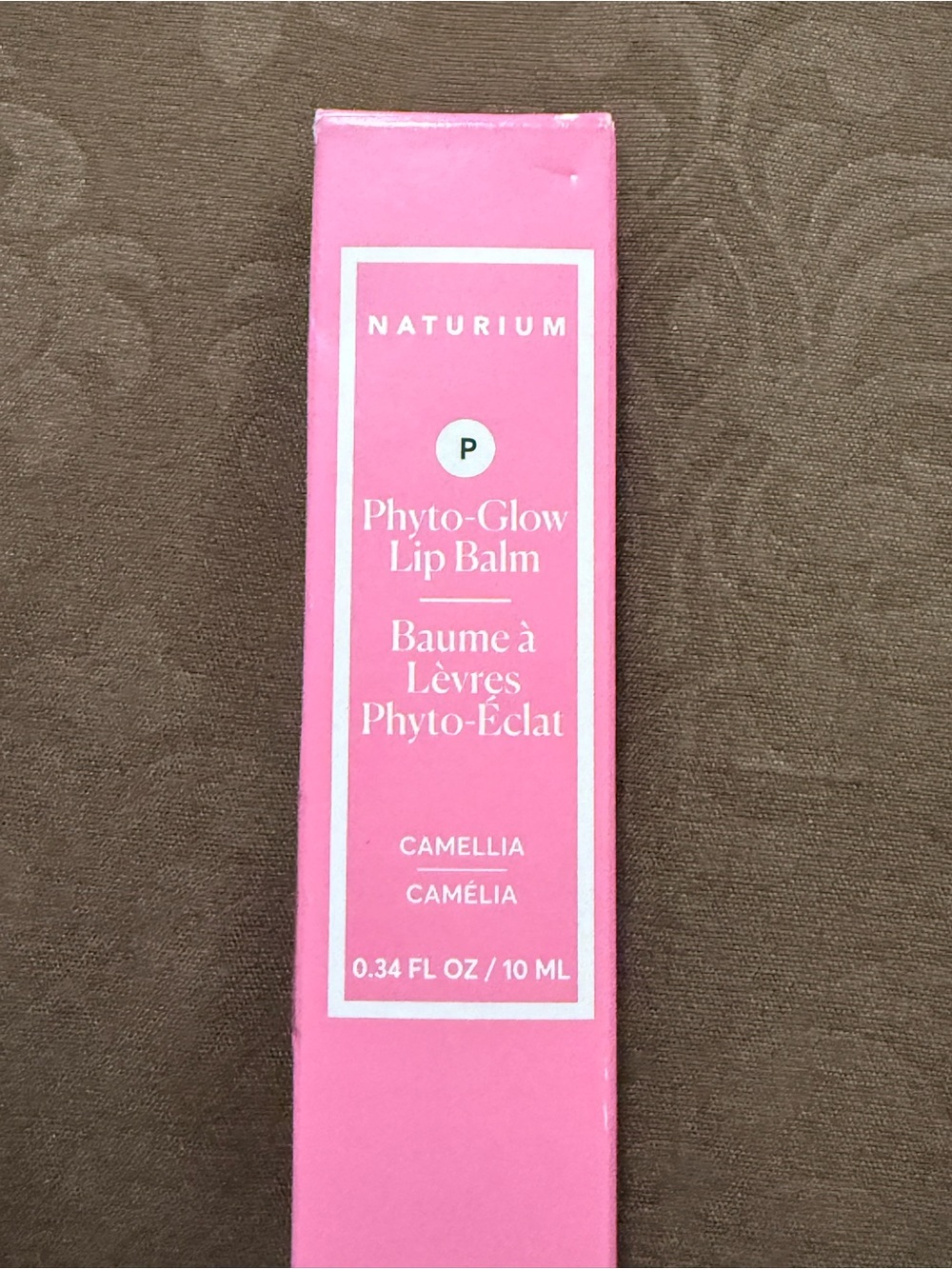 Naturium Phyto-Glow Lip Balm — Camellia Pink